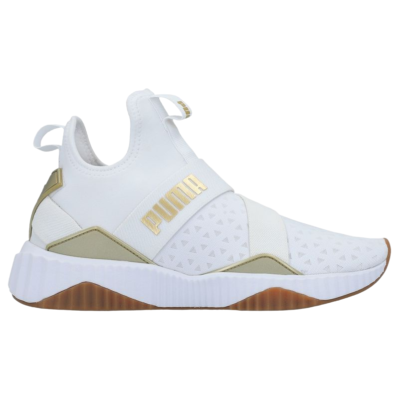 Puma women's sneakers Defy Mid Sparkle 192448 02 white