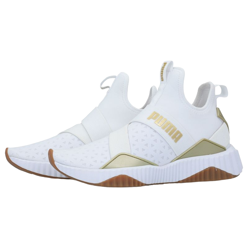 Puma women's sneakers Defy Mid Sparkle 192448 02 white