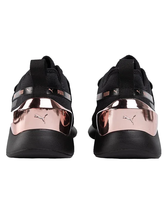 Puma women's sneakers Muse X-2 Metallic 370838 01 black