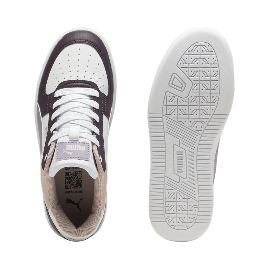 Puma Caven 2.0 Block Junior Sneakers 394461-11 plum-white