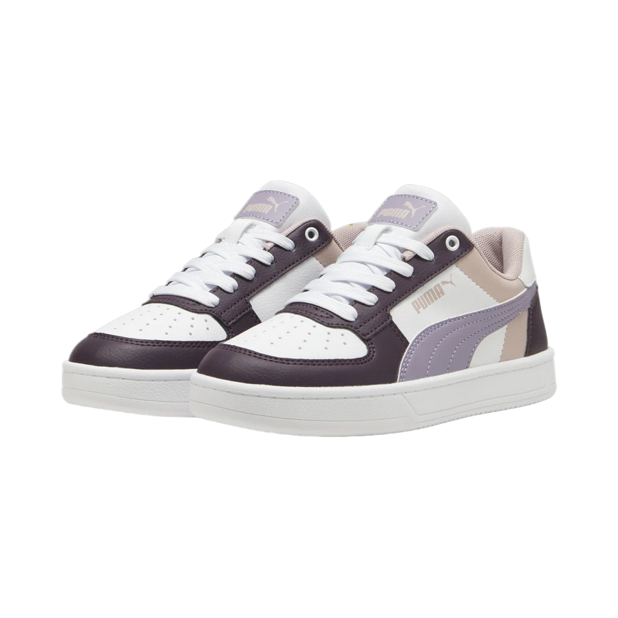 Puma Caven 2.0 Block Junior Sneakers 394461-11 plum-white