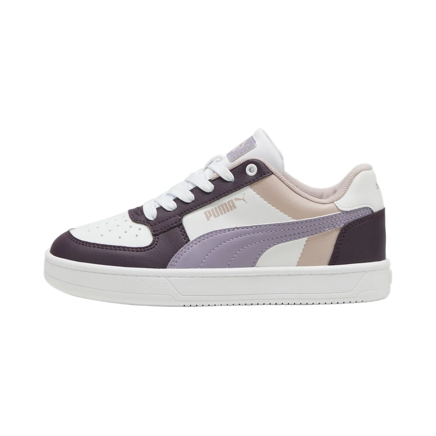 Puma Caven 2.0 Block Junior Sneakers 394461-11 plum-white