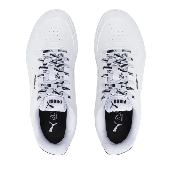 Puma Men's Caven Logomania Sneakers 383857-01 White