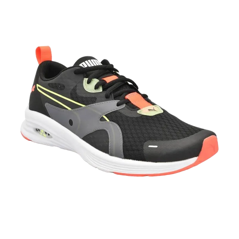 Puma Hybrid Fuego 192661-02 Black Yellow Alert Men's Training Gym Cross-Training Sneaker