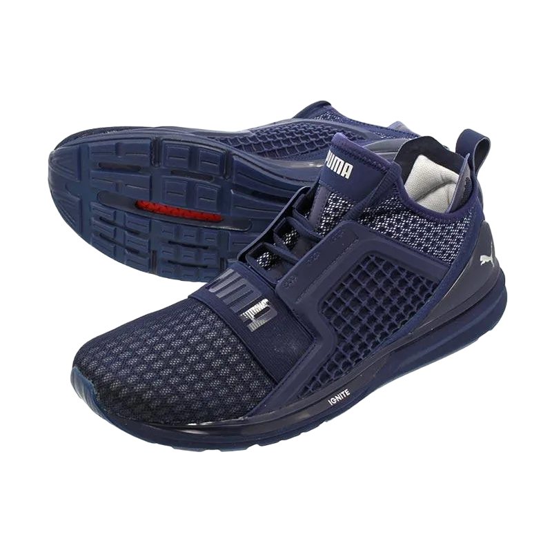 Puma Men's Ignite Limitless Sneakers 189495 04 Blue