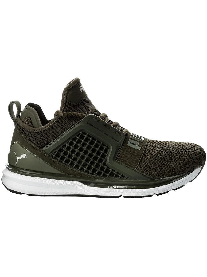 Puma Men's Ignite Limitless Weave Sneakers 190503 01 Green