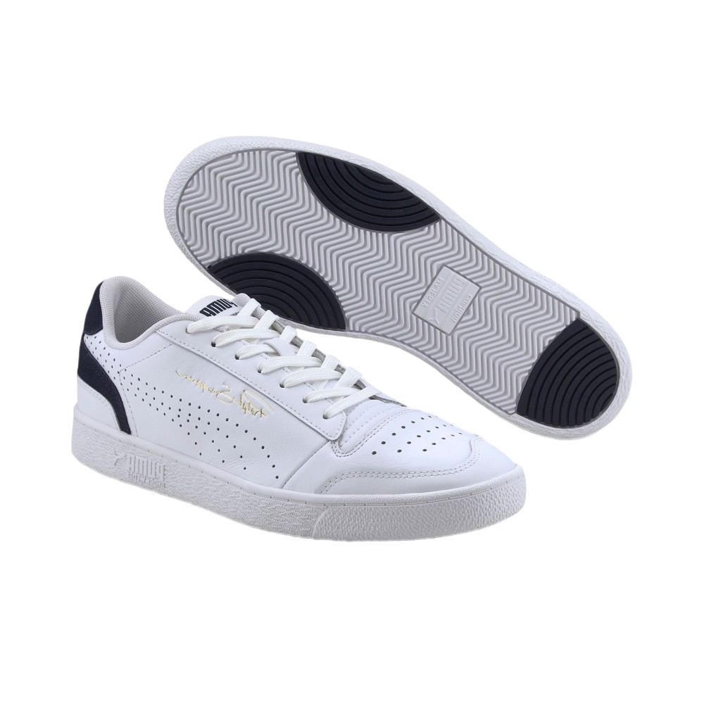 Puma Men's Ralph Sampson Lo Perf Colorblock Sneakers 374751 05 White Black
