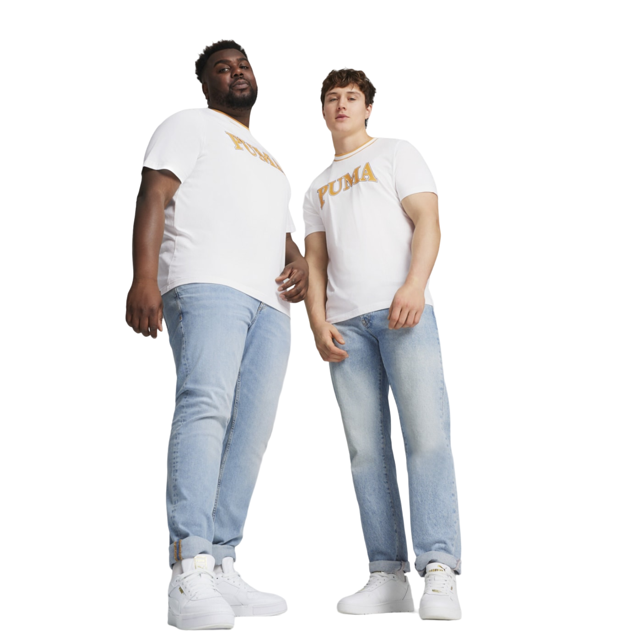 Puma Men's Short Sleeve T-Shirt Squad 678967 02 White