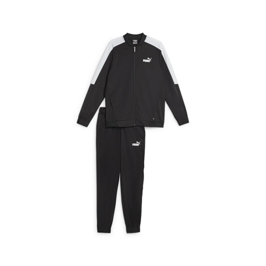 Puma Men's Polyester Baseball Tracksuit 677428-01 Black