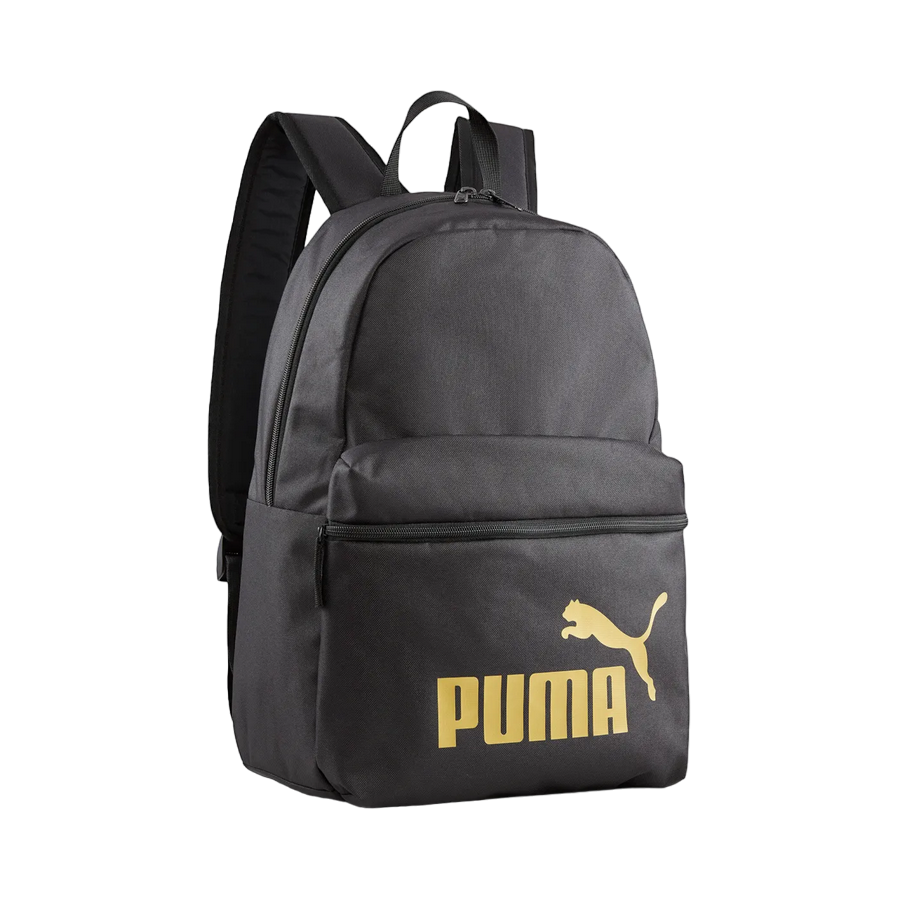 Puma Girls' Leisure Sports Backpack Phase 079943-03 Black-Gold