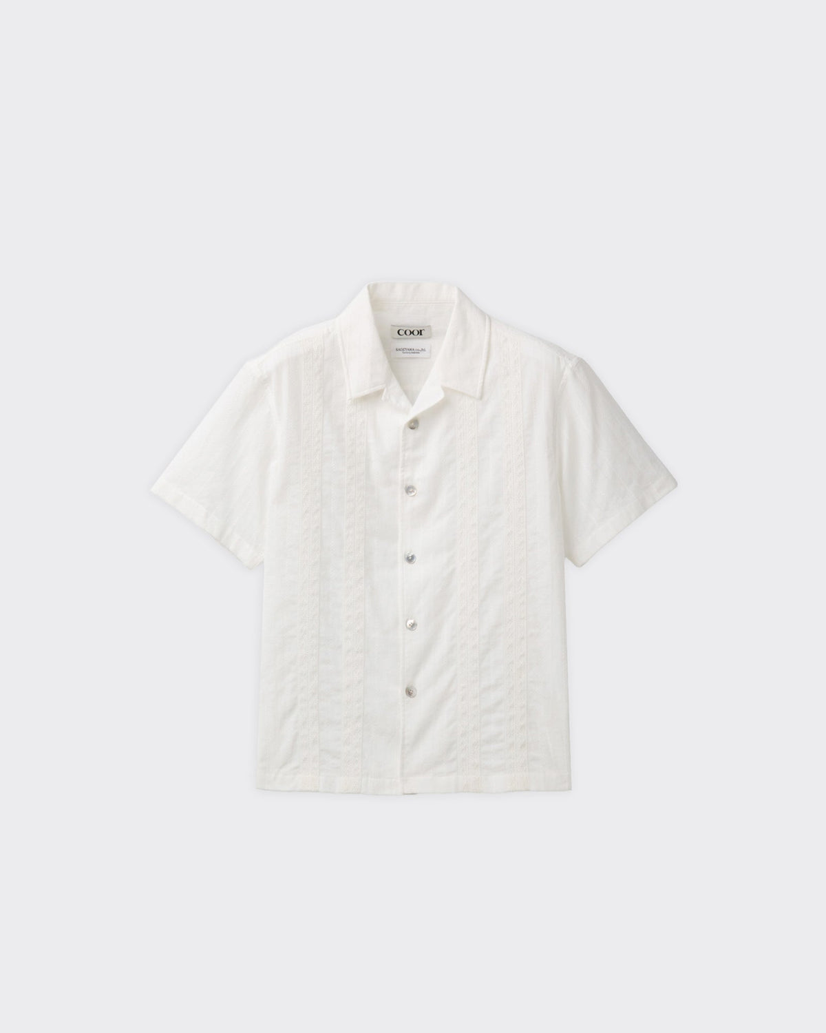 Camicia SS Guayabera Bianca