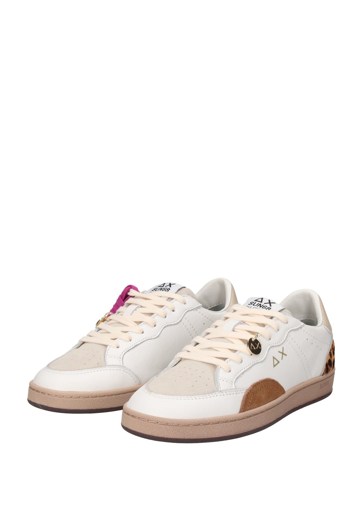 SUN68 Urban Street Z46249 Bianco/Nero e Bianco/Volpe - Sneakers