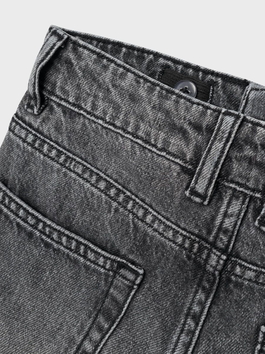 Name It Ryan 13224456 Junior Jeans Dritto Nero Slavato Marrone