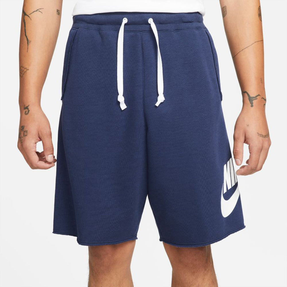 Nike Pantaloncino Uomo Alumni Essentials Blu Midnight Navy - DM6817-410
