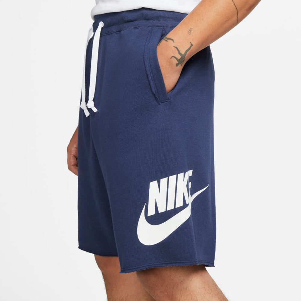 Nike Pantaloncino Uomo Alumni Essentials Blu Midnight Navy - DM6817-410