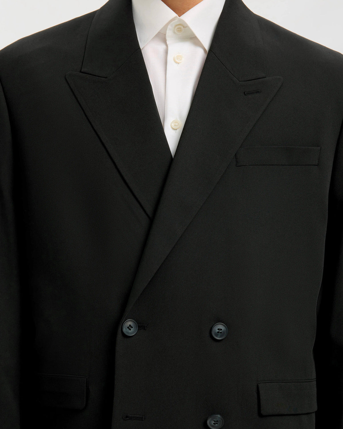 Blazer Relaxed Liam Doppio Petto Nero