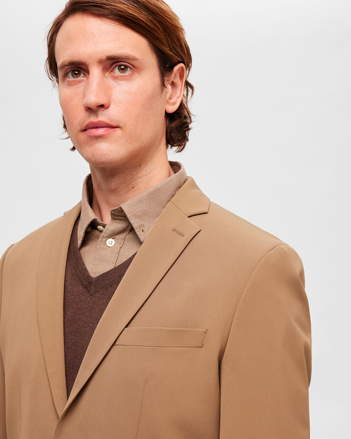 Blazer Liam Slim Flex Camel