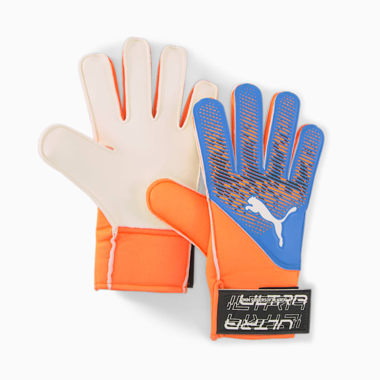 Puma Goalkeeper Glove Ultra Grip 4 RC 041817-05 ultra orange-blue