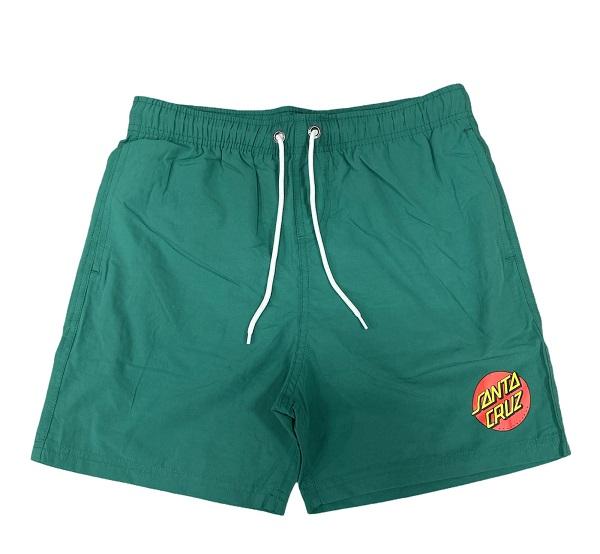 Santa Cruz Costume da Bagno Uomo Swimshort Classic Dot Verde
