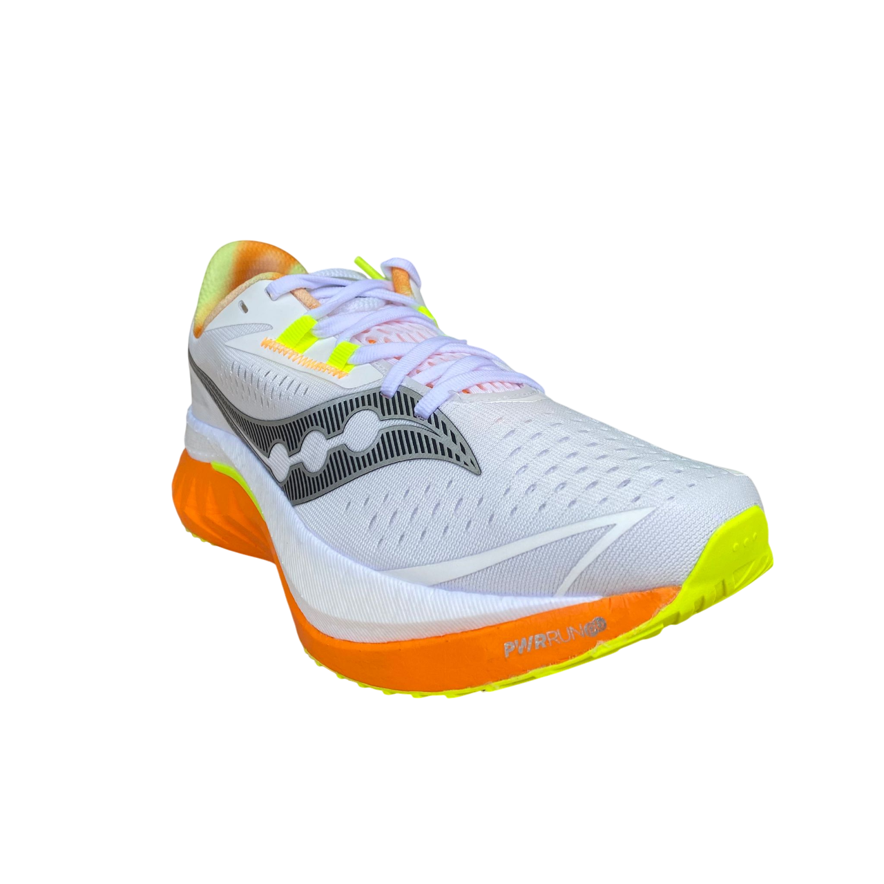 Saucony Endorphin Speed 4 S20940-30 Men's Running Shoes Nylon Plate Race Fast Training White Orange