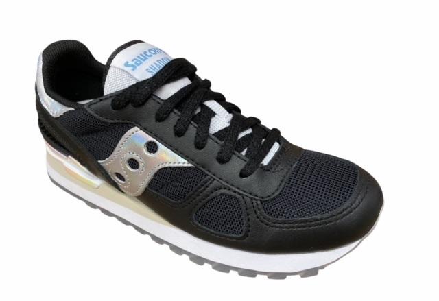 Saucony Shadow S60565-1 Sneakers Donna Nero Iridescente Originals