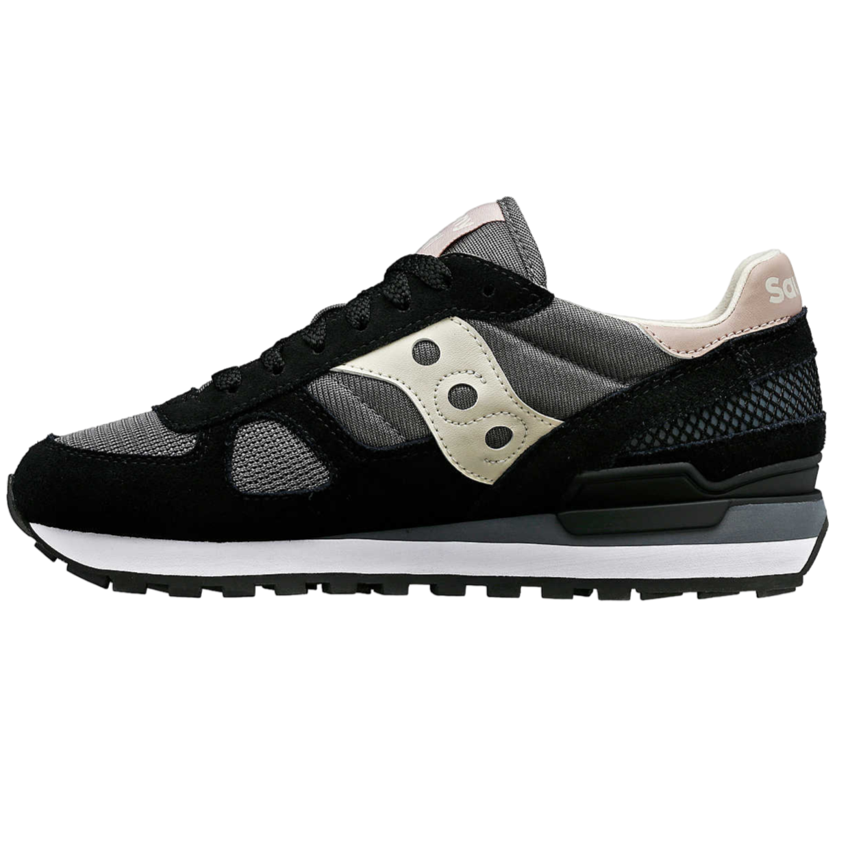 Saucony Shadow Original S1108-871 Sneakers Donna Nero Grigio
