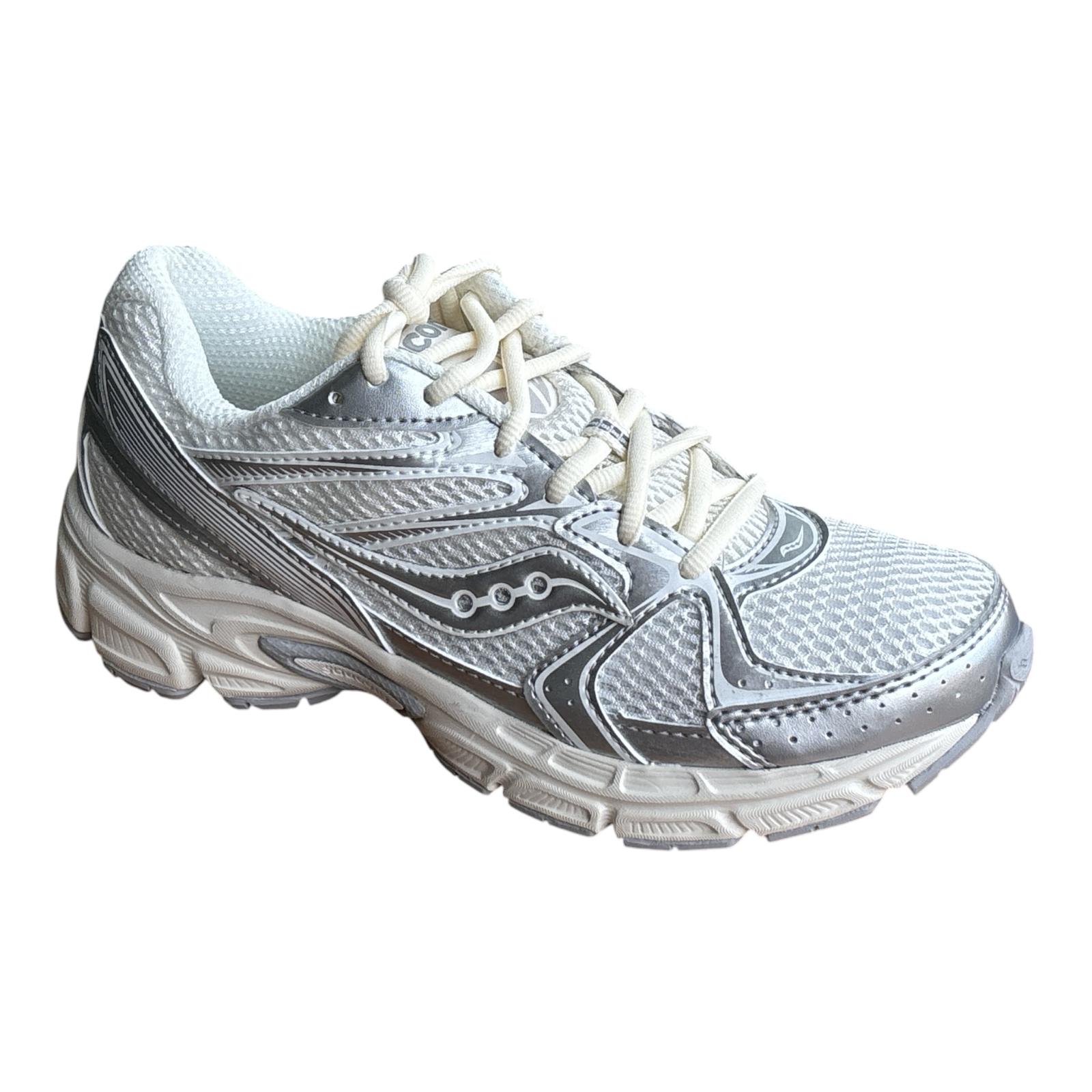 Saucony Ride Millennium S70812-41 - Sneakers Donna Lifestyle Crema Argento