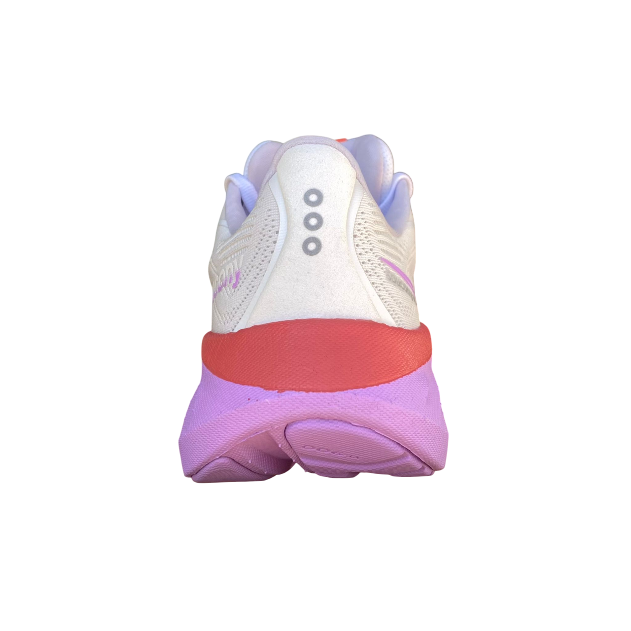 Saucony Ride 18 S11000-240 Women's Running Shoes White-Coral