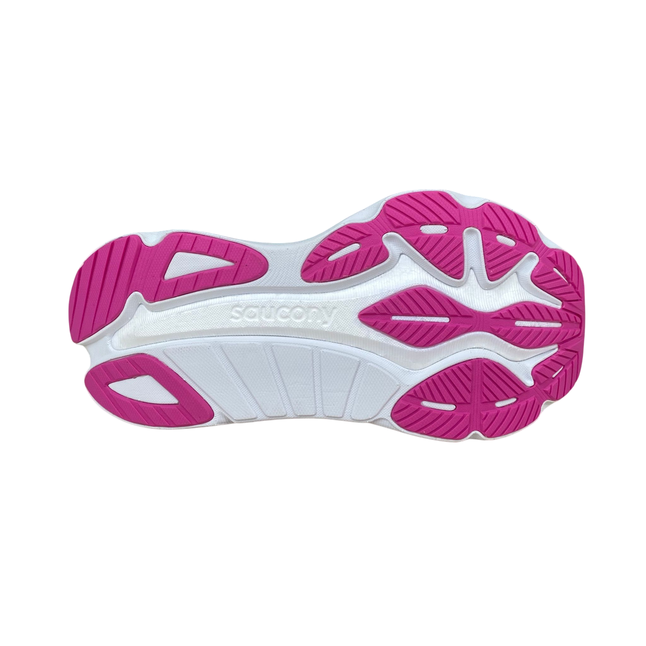 Saucony Hurricane 24 S10933-161 Women's Running Shoes Stability Pronation Maximum Cushioning Blue Fuchsia