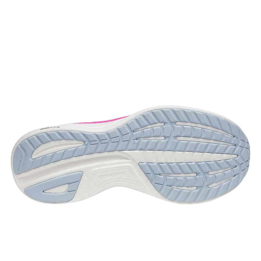 Saucony Ride 18 S11000-160 Women's Versatile Daily Training Running Shoes Blue Fuchsia