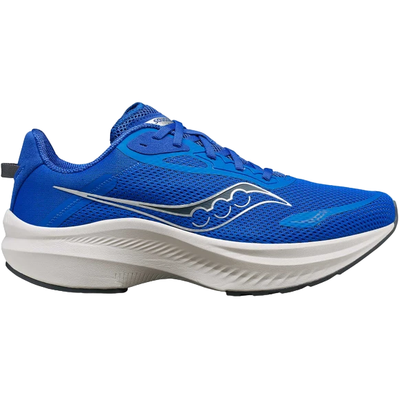 Saucony Axon 3 S20826-107 Men's Running Shoes Cobalt Blue Silver