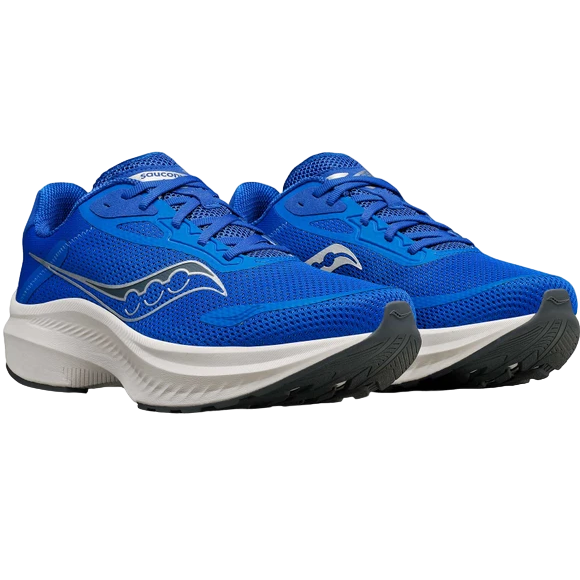 Saucony Axon 3 S20826-107 Men's Running Shoes Cobalt Blue Silver