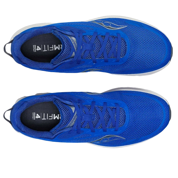 Saucony Axon 3 S20826-107 Men's Running Shoes Cobalt Blue Silver