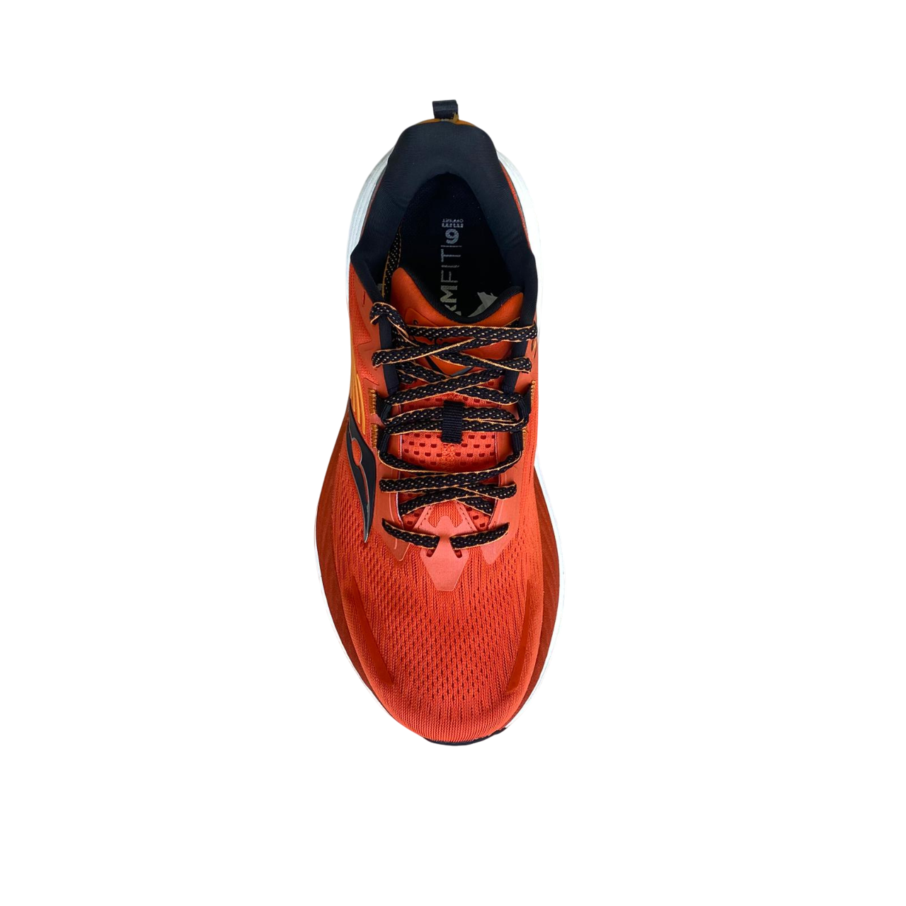 Saucony Hurricane 24 S20933-164 Men's Running Shoes Stability Pronation Maximum Cushioning Red Pepper Black