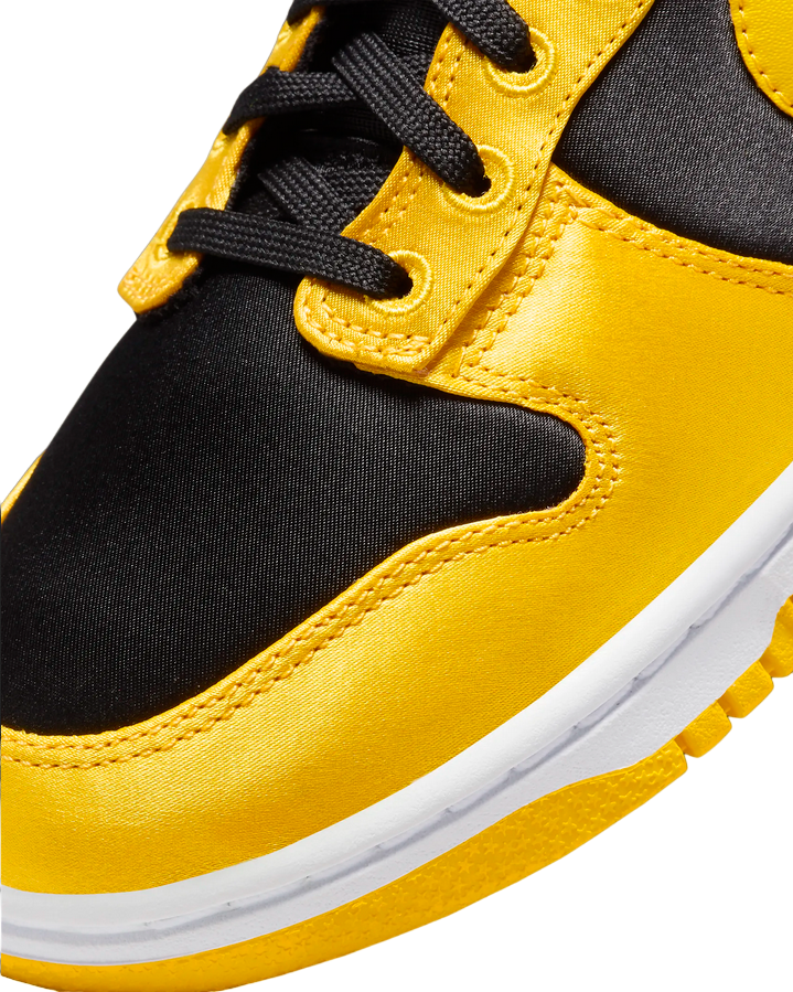Nike Dunk High FN4216-001 Sneakers Donna Nero Bianco Giallo Mais