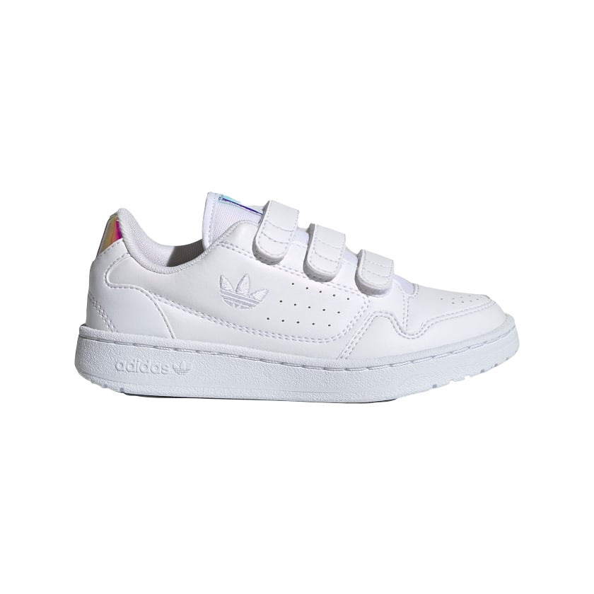 Adidas Originals girls' trainers with strap NY 90 CF C FY9847 white