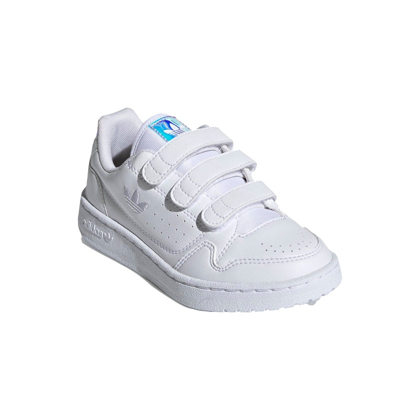 Adidas Originals girls' trainers with strap NY 90 CF C FY9847 white
