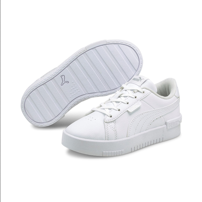 Puma Jada PS 381991 02 white-silver girl's sneakers