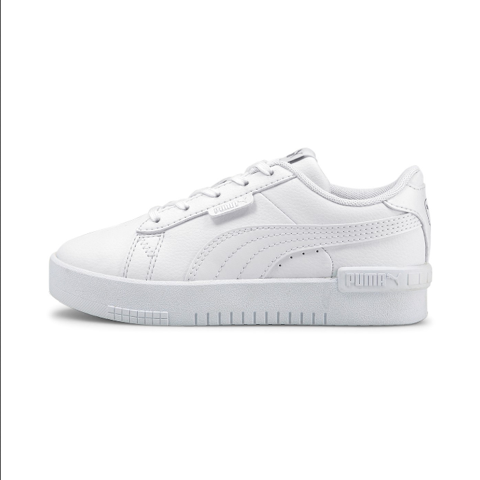 Puma Jada PS 381991 02 white-silver girl's sneakers