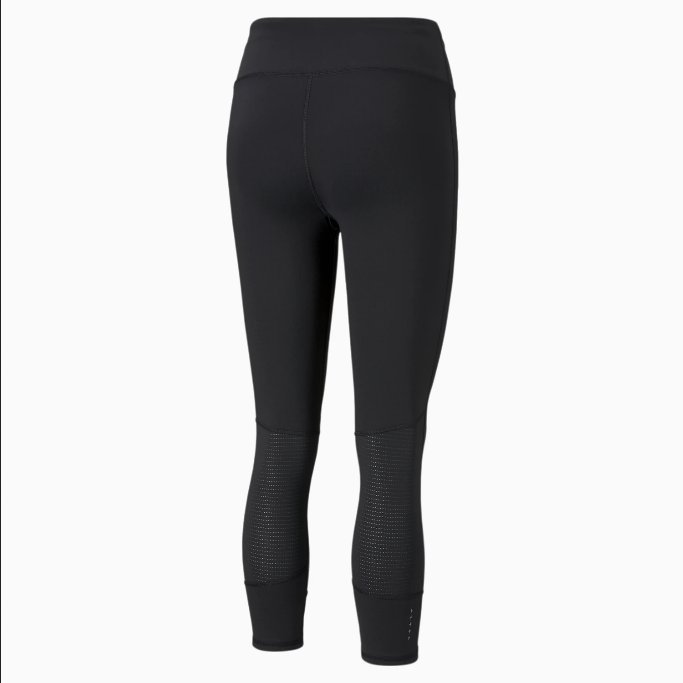 Puma Women's Favorite Regular Rise 3/4 Running Tights 520190 01 Black