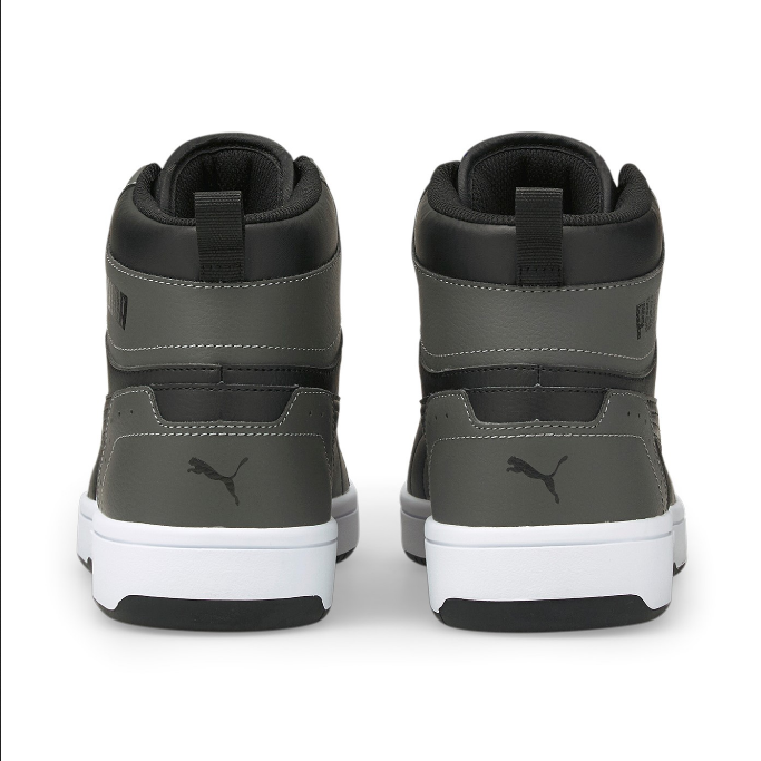 Puma Rebound JOY 374765 08 men's high-top sneakers dark grey-black-white