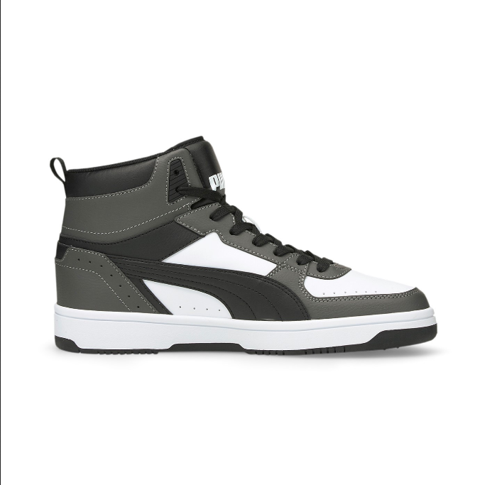 Puma Rebound JOY 374765 08 men's high-top sneakers dark grey-black-white
