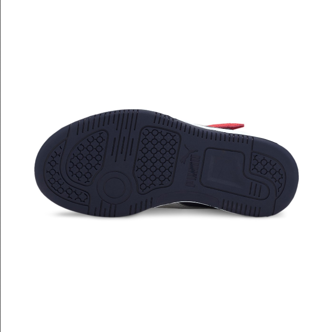 Puma Rebound Layup 370488 11 boys' sneakers blue grey red