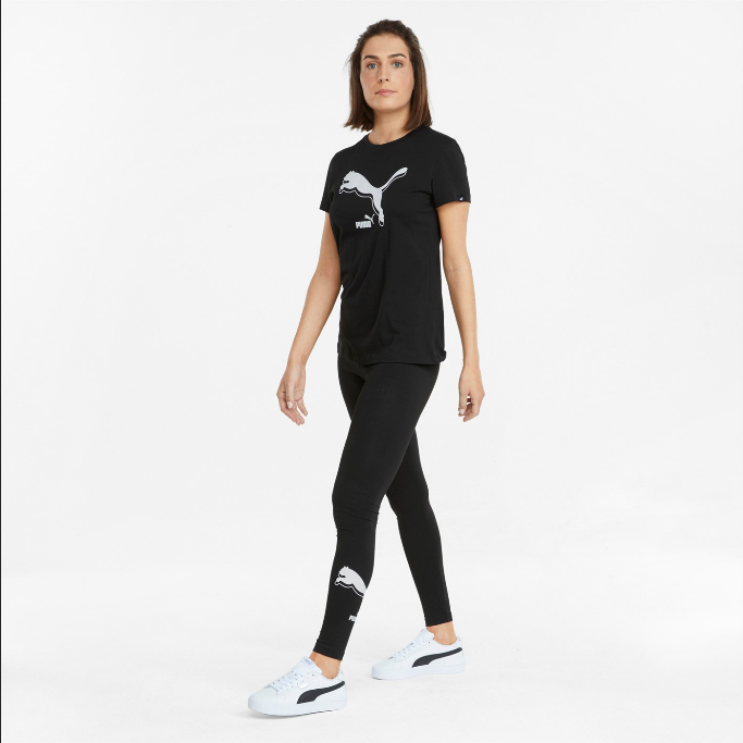 Puma Women's Power Logo Legging 589544 01 Black