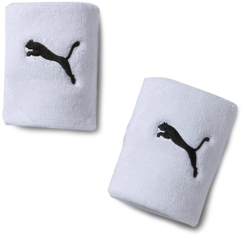 Puma Sweatband Team Long Wristband 051917 02 white