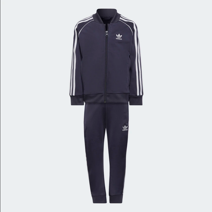 Adidas Originals Adicolor Unisex Tracksuit for kids HF7472 blue-white