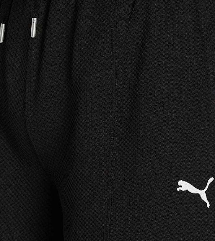 Puma Women's Her Straight Sporty Cigarette Trousers 673113-01 Black