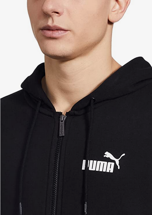 Puma Unisex Adults' ESS Small Logo FZ Hoodie TR 586704 01 black