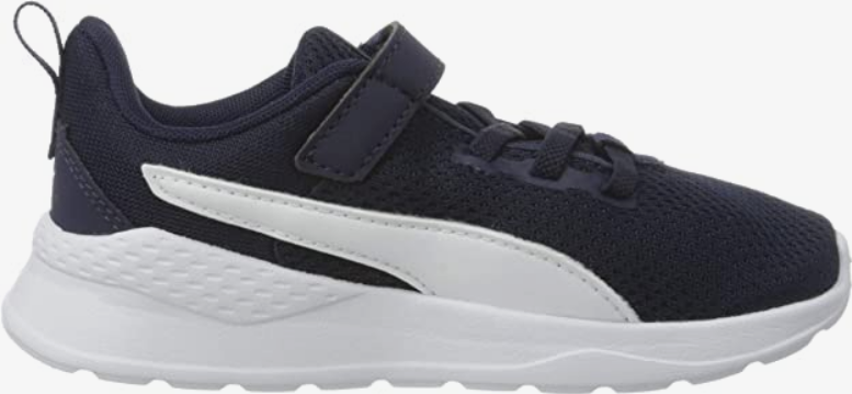 Puma Kids' Anzarun Lite AC Inf Trainers 372010 04 Peacoat-Puma White