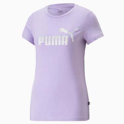 Puma Women's Short Sleeve T-shirt ESS+ Nova Shine 674448-25 vivid violet